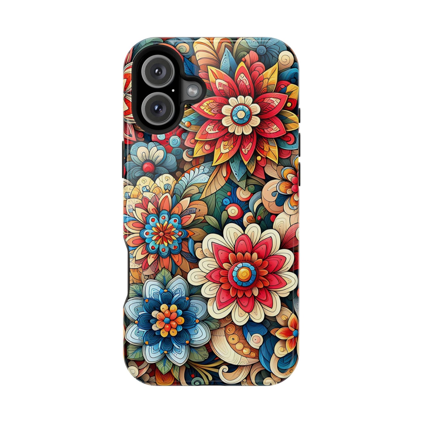 Flowers MagSafe Tough Iphone Case