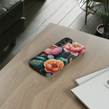 wildflower phone case, flower iphone case, flower Samsung case