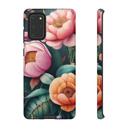 wildflower phone case, flower iphone case, flower Samsung case