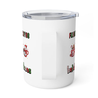 Stainless steel coffee mug, Insulated travel mug, Christmas travel mug