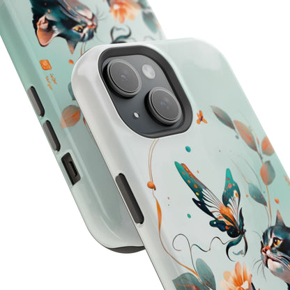 Kitten phone case, MagSafe Tough Iphone Cases