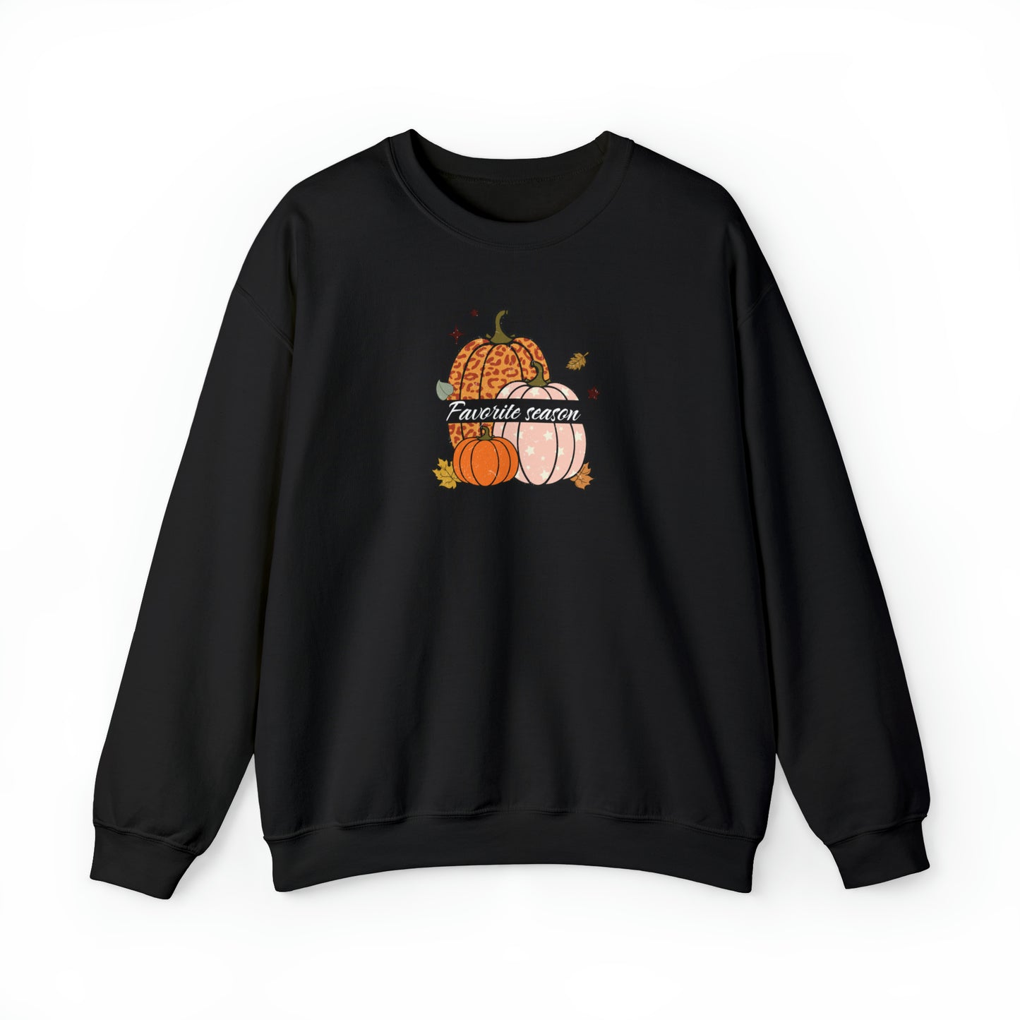 Pumpkin, favorite season, fall sweatshirt