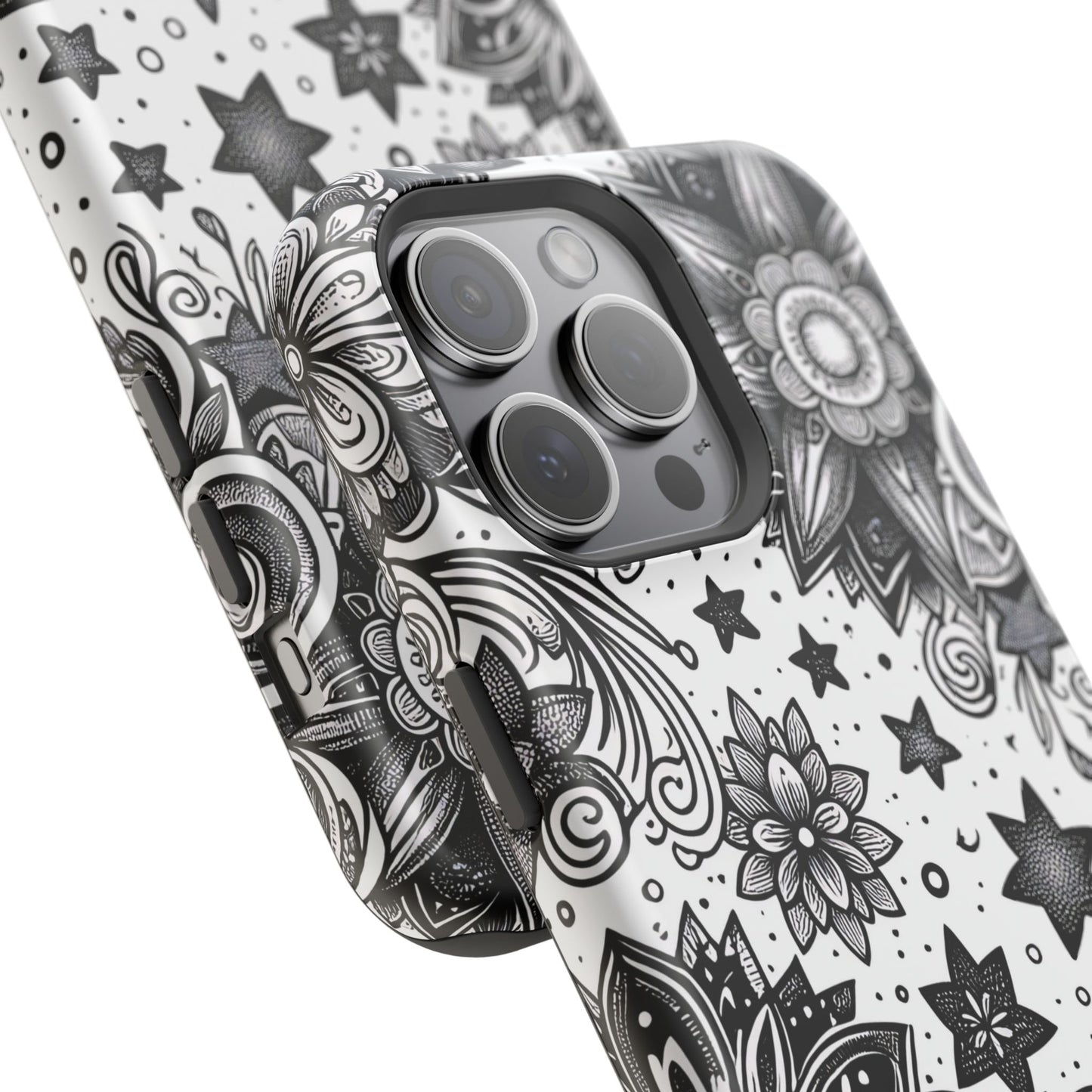 Celestial flowers MagSafe Tough Iphone Case