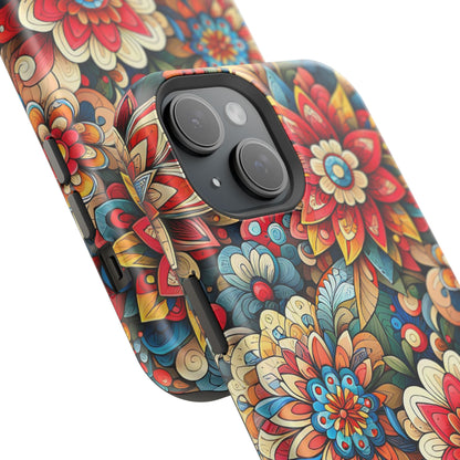 Flowers MagSafe Tough Iphone Case