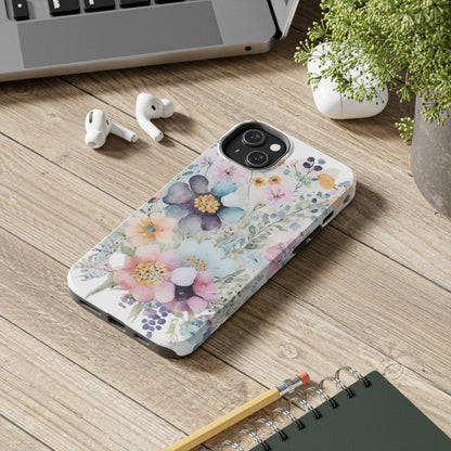 wildflower phone case, iphone case