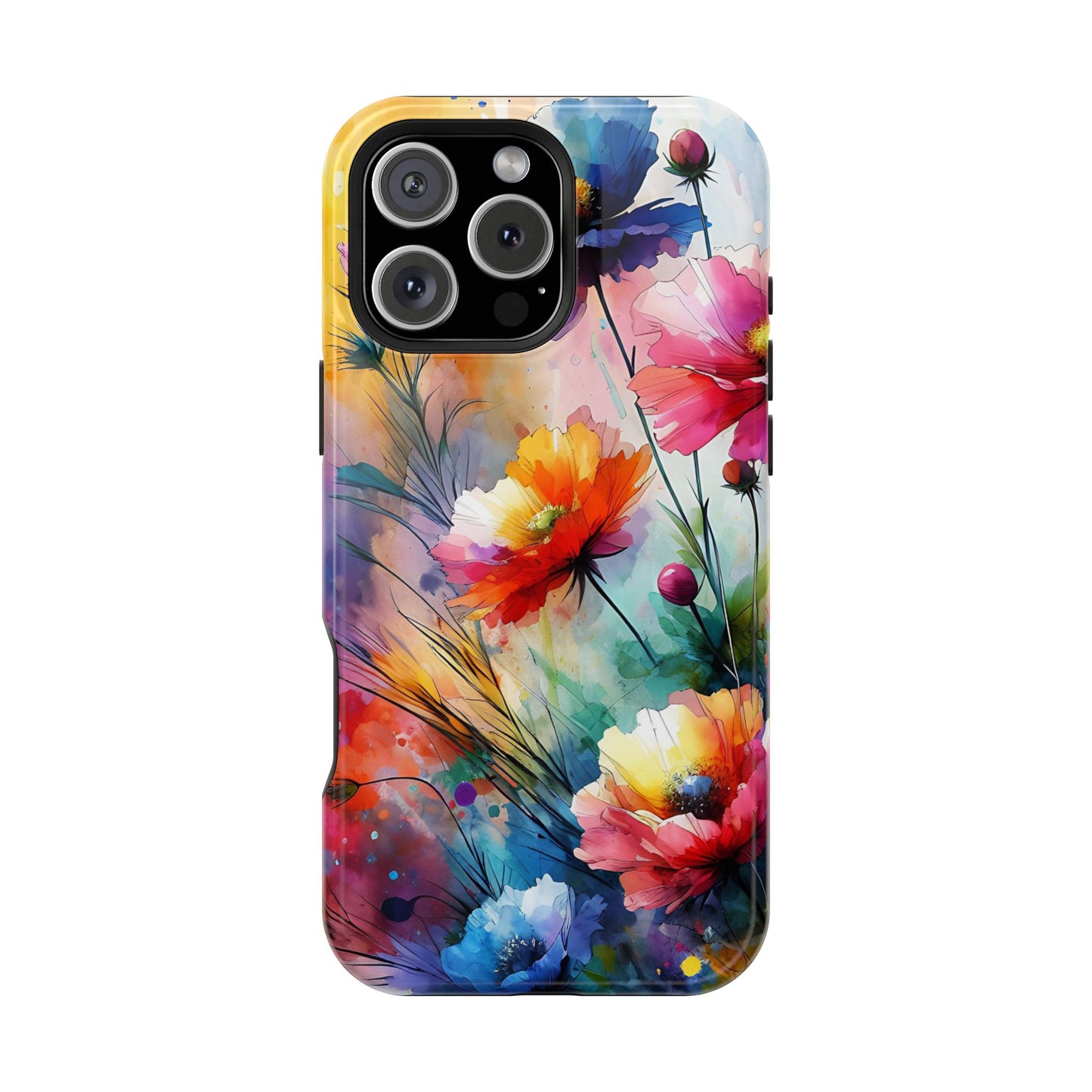 Flowers Style MagSafe Tough Iphone Case