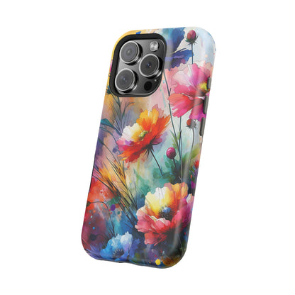 Flowers Style MagSafe Tough Iphone Case