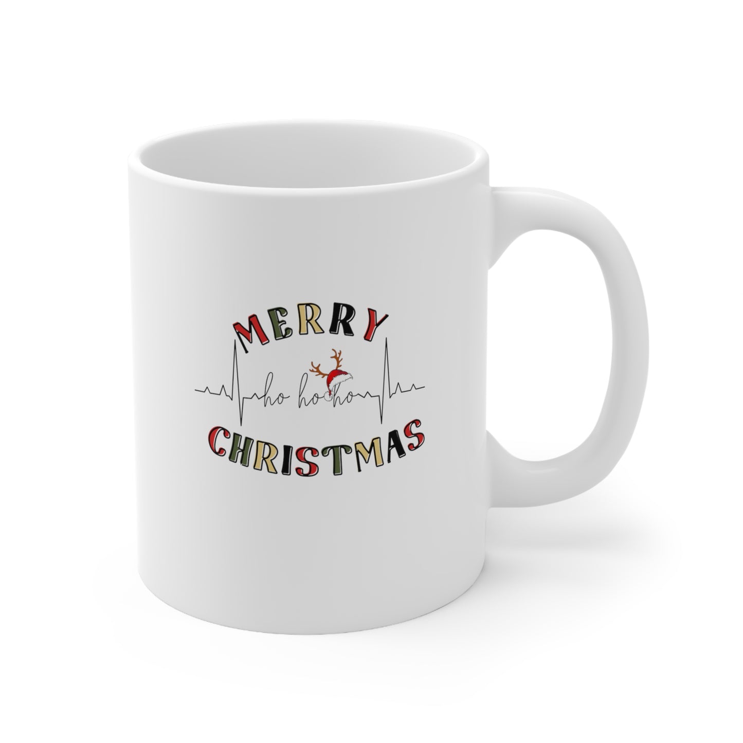 Merry Christmas, Nurse Christmas mug, Ceramic Mug 11oz, christmas gift.