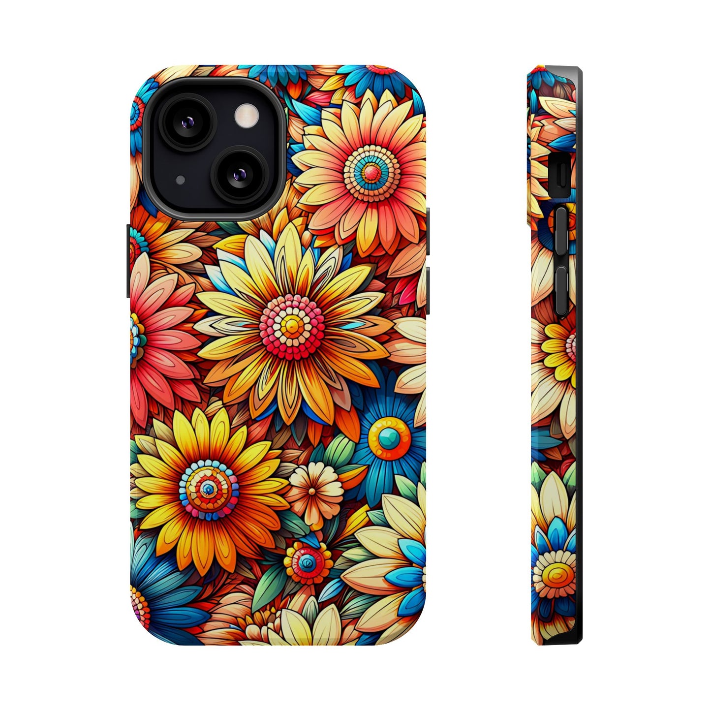 Flowers MagSafe Tough Iphone Case