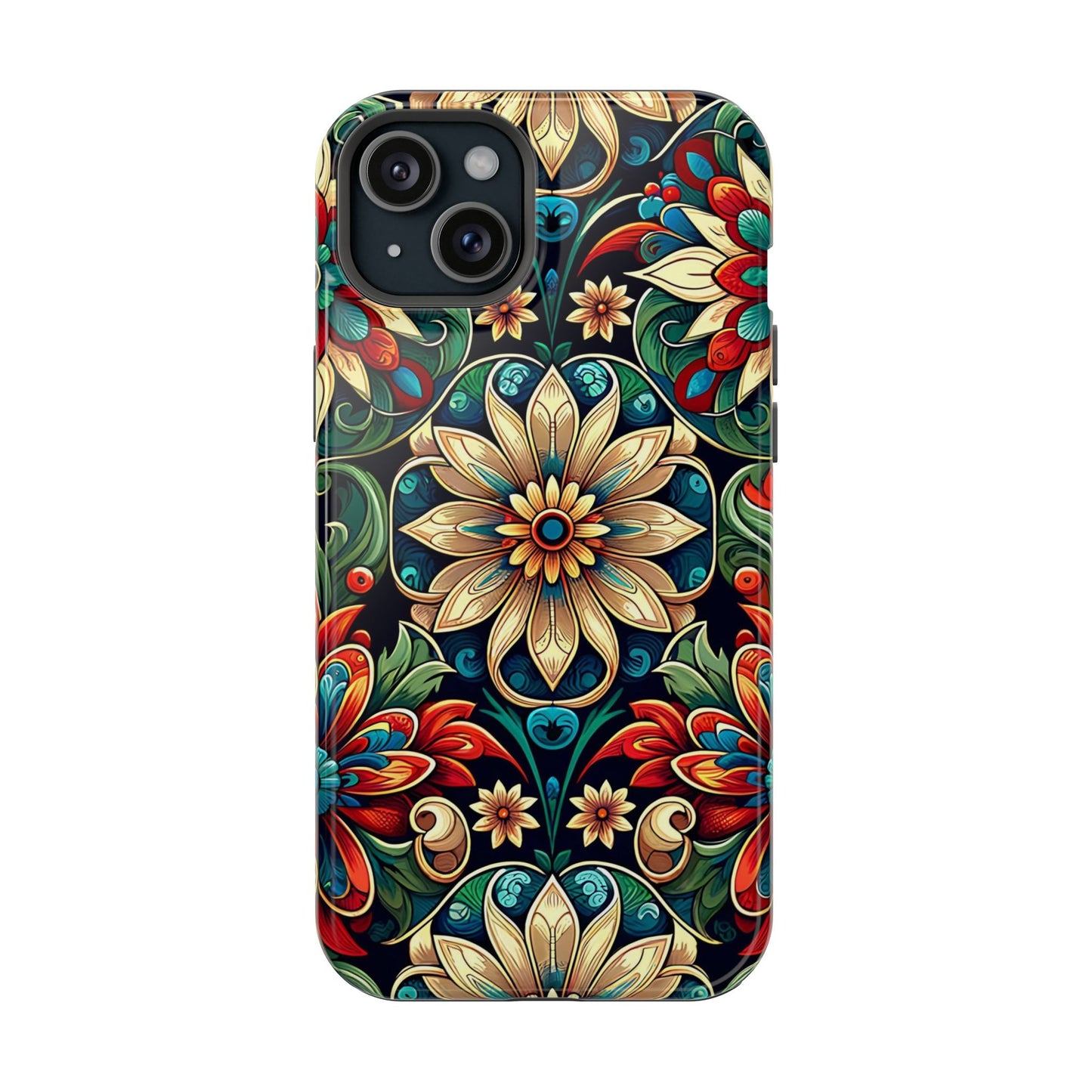 Celestial flowers MagSafe Tough Iphone Case