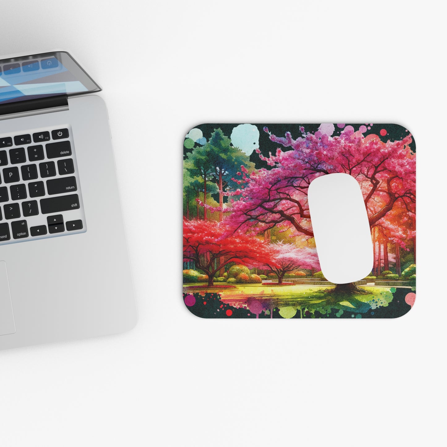 Cherry trees MousePad Rectangle