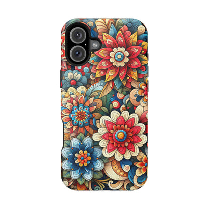 Flowers MagSafe Tough Iphone Case