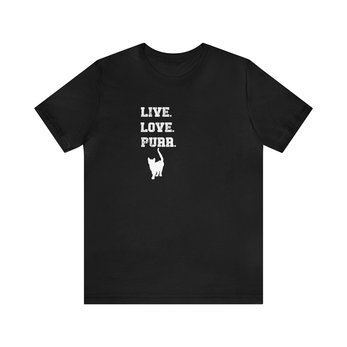 Live love purr, cat lover shirt, cat shirt, cat shirt for women, gift for cat lover