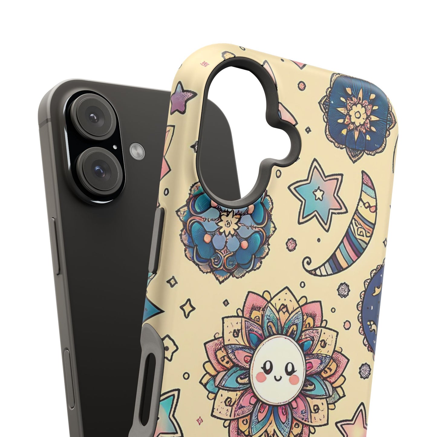 Celestial flowers MagSafe Tough Iphone Case