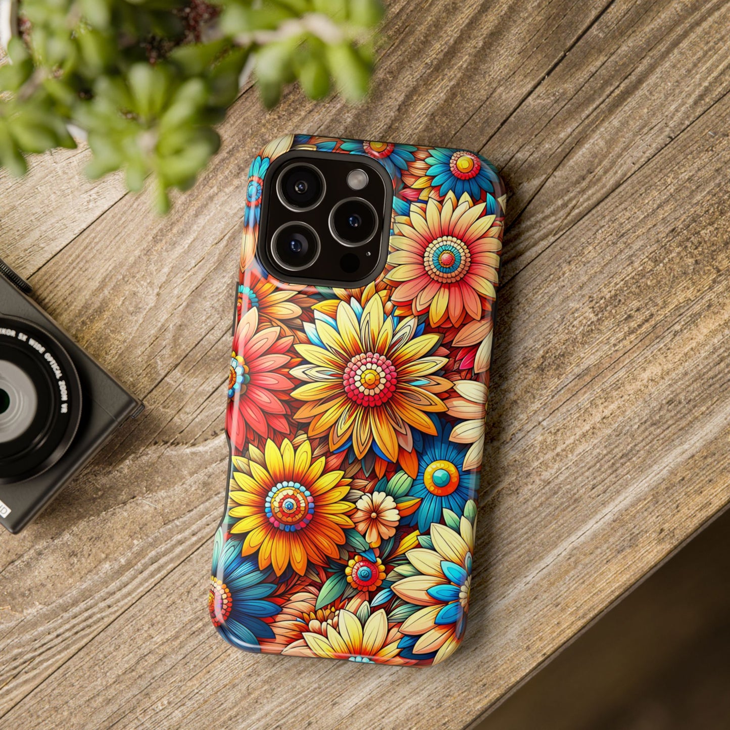 Flowers MagSafe Tough Iphone Case