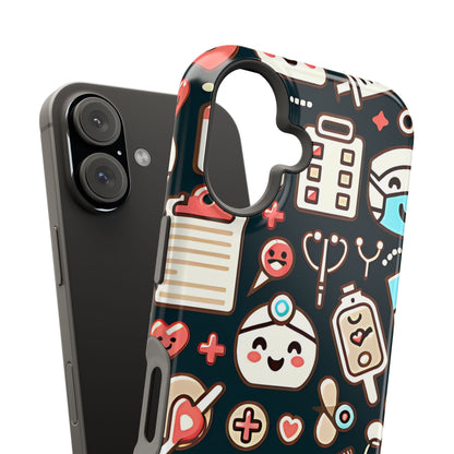 Kawai nurse MagSafe Tough Iphone Case