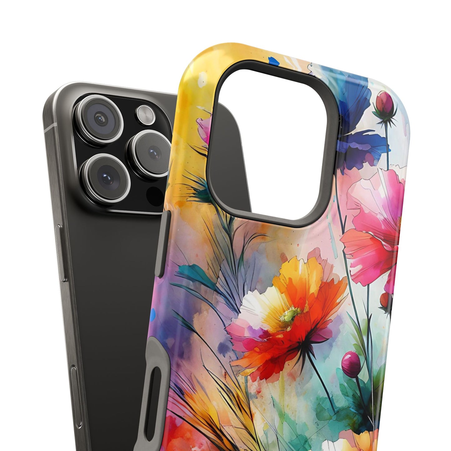 Flowers Style MagSafe Tough Iphone Case