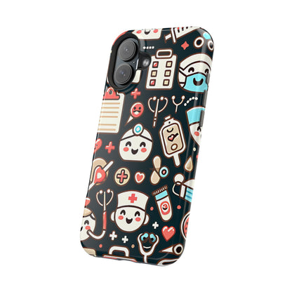 Kawai nurse MagSafe Tough Iphone Case