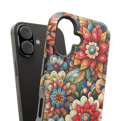 Flowers MagSafe Tough Iphone Case