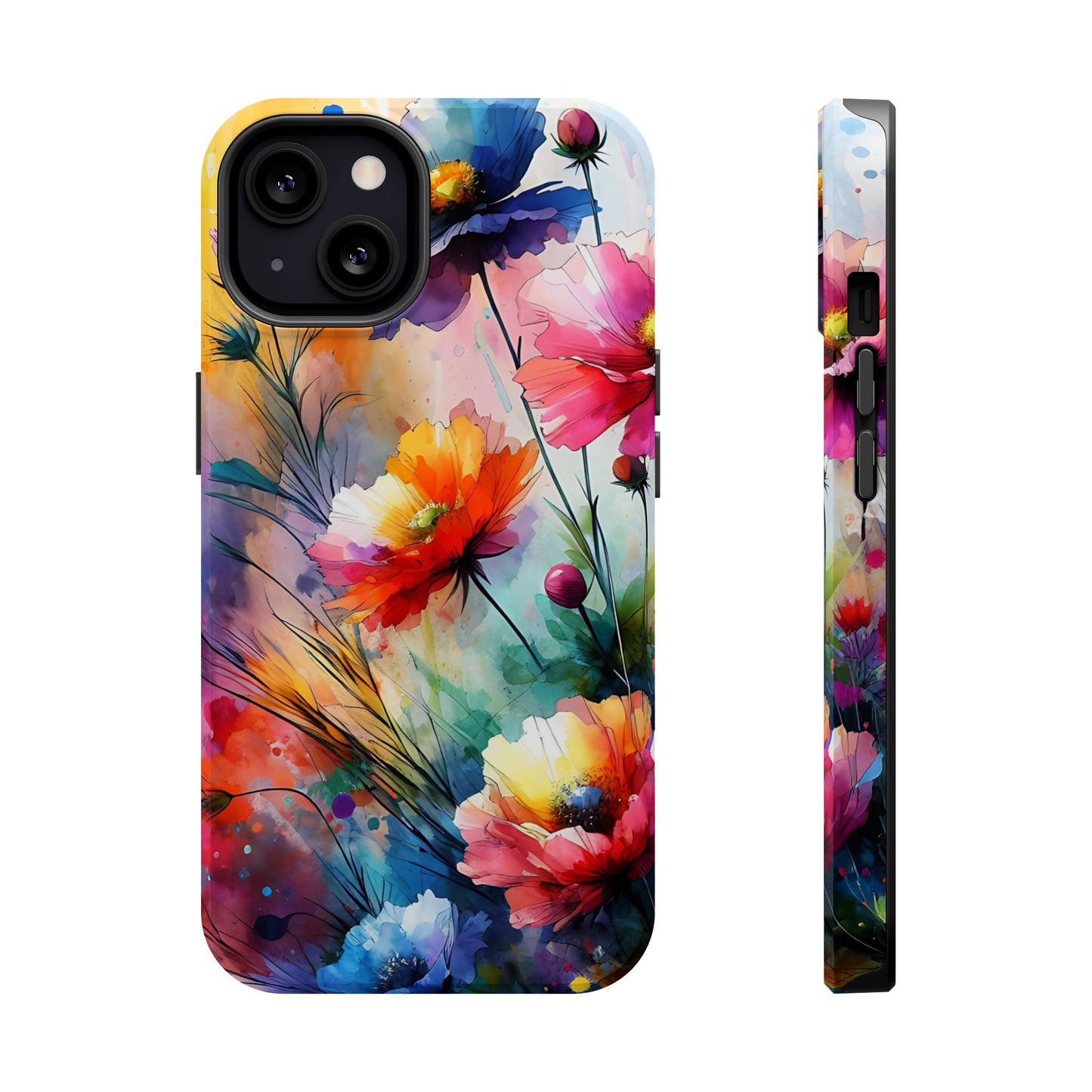 Flowers Style MagSafe Tough Iphone Case