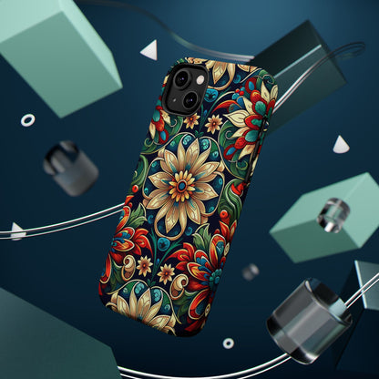 Celestial flowers MagSafe Tough Iphone Case