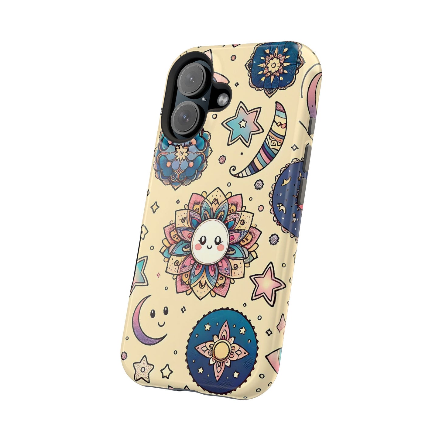 Celestial flowers MagSafe Tough Iphone Case