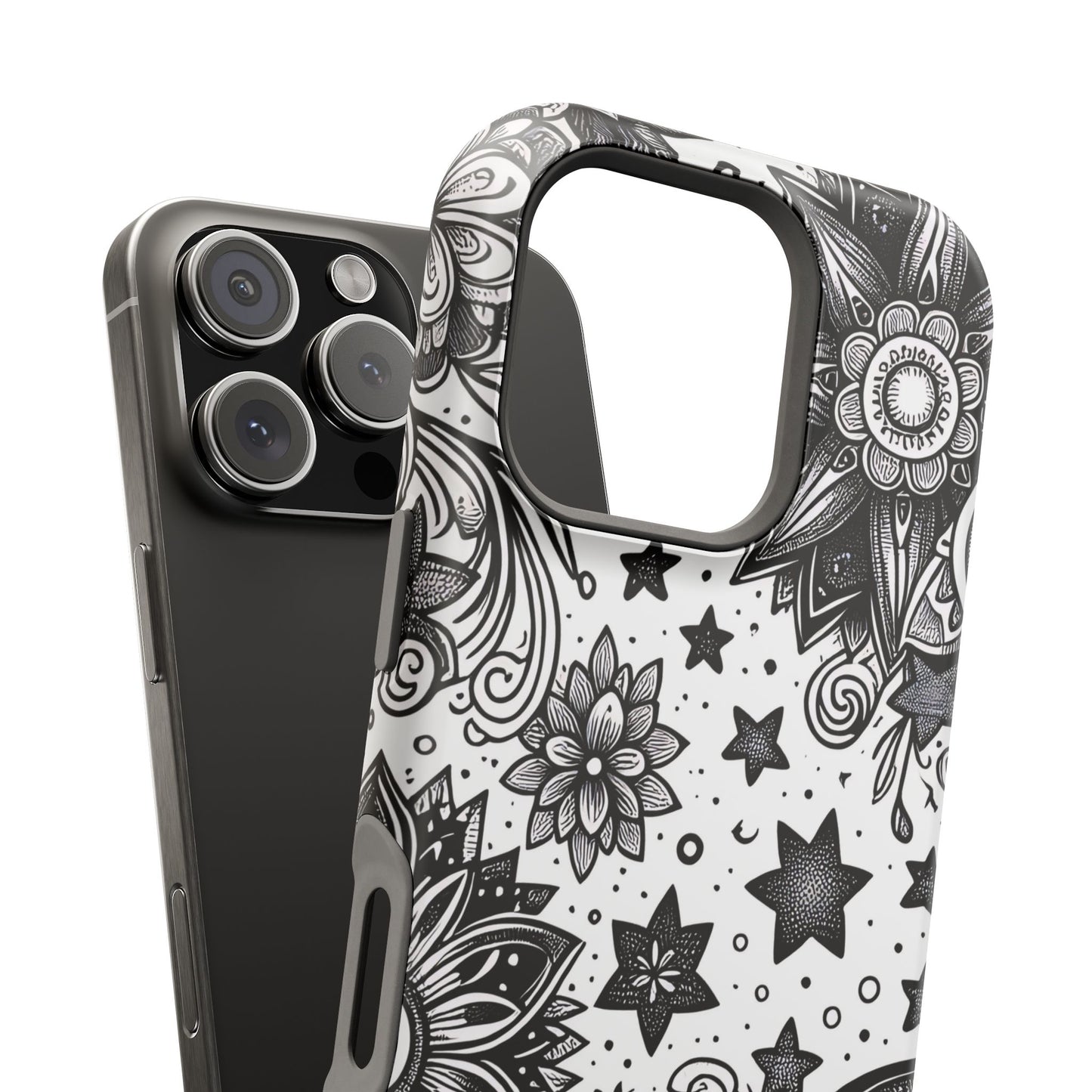 Celestial flowers MagSafe Tough Iphone Case