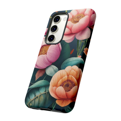 wildflower phone case, flower iphone case, flower Samsung case