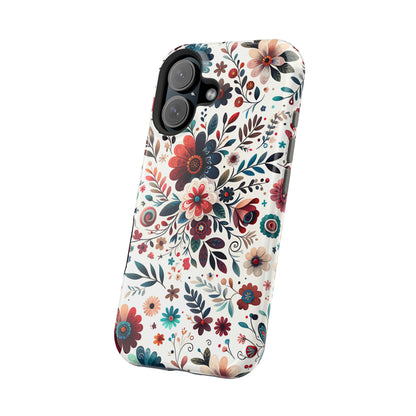 Boho flowers MagSafe Tough Iphone Case