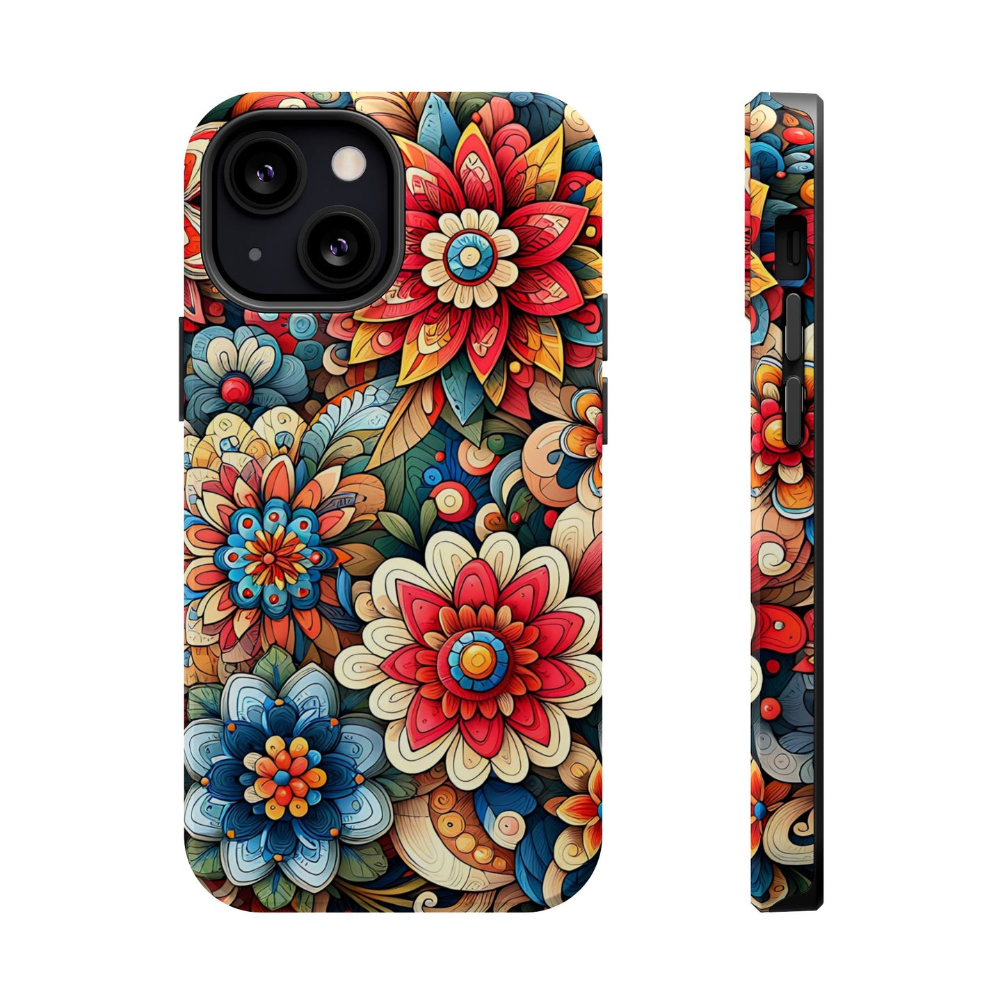 Flowers MagSafe Tough Iphone Case