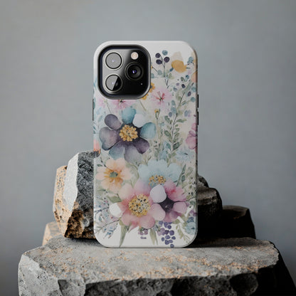 wildflower phone case, iphone case