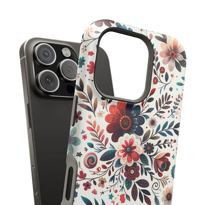 Boho flowers MagSafe Tough Iphone Case