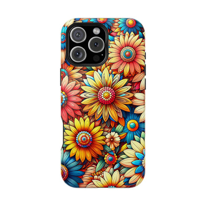 Flowers MagSafe Tough Iphone Case