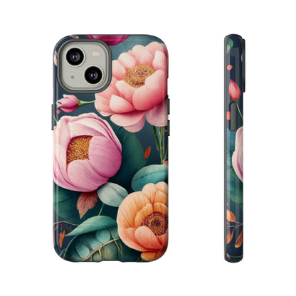 wildflower phone case, flower iphone case, flower Samsung case