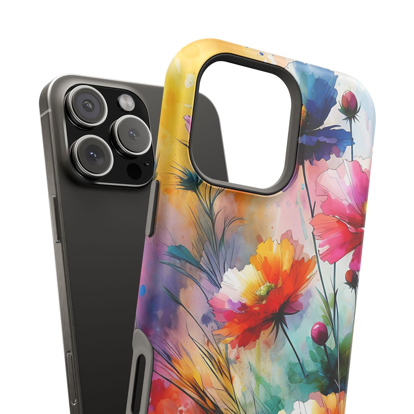 Flowers Style MagSafe Tough Iphone Case