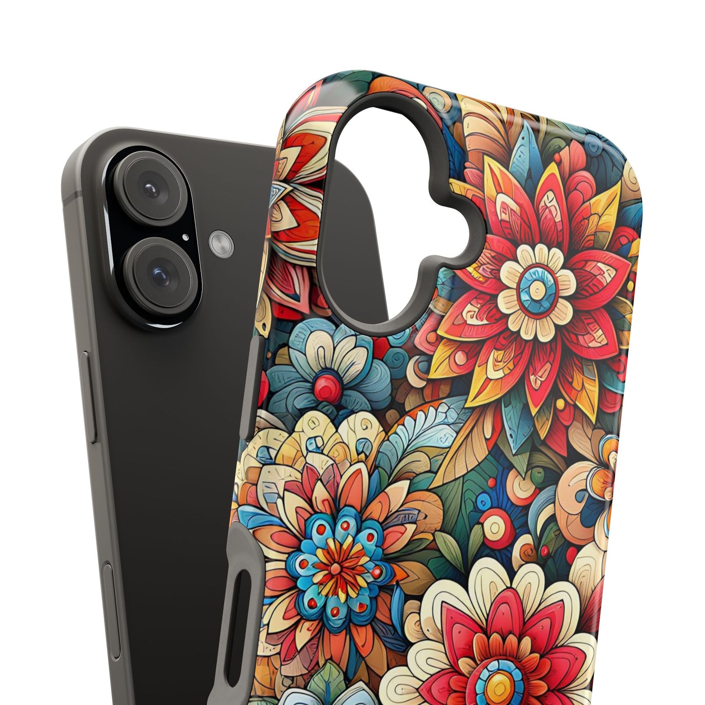 Flowers MagSafe Tough Iphone Case