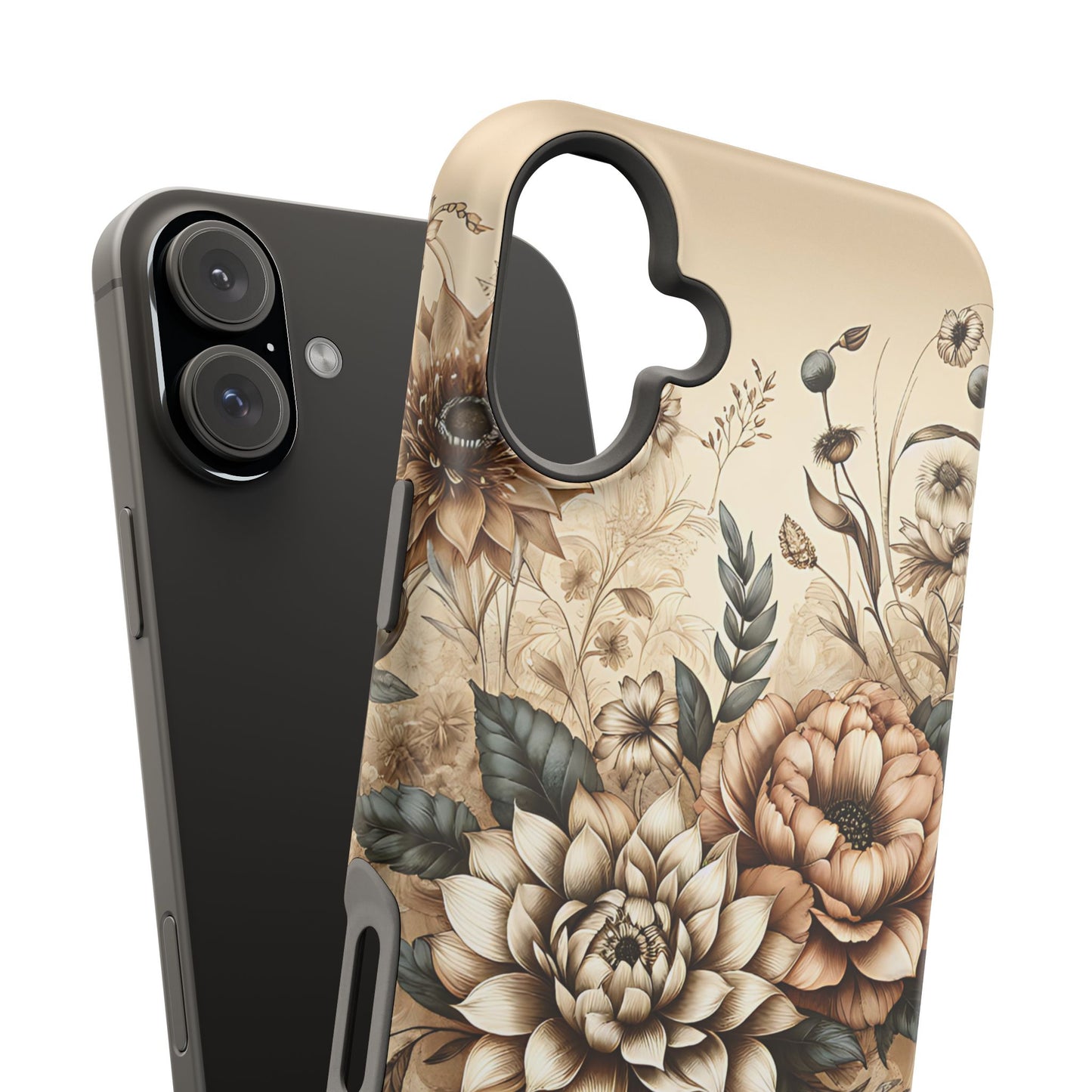 Boho flowers MagSafe Tough Iphone Case