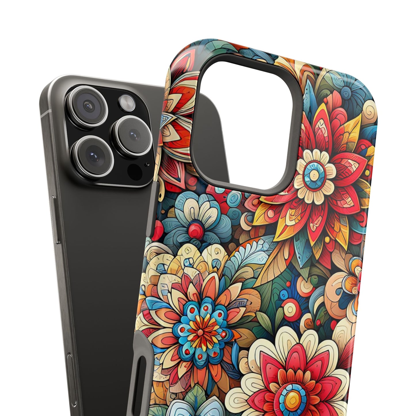 Flowers MagSafe Tough Iphone Case