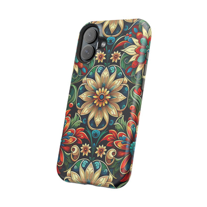 Celestial flowers MagSafe Tough Iphone Case