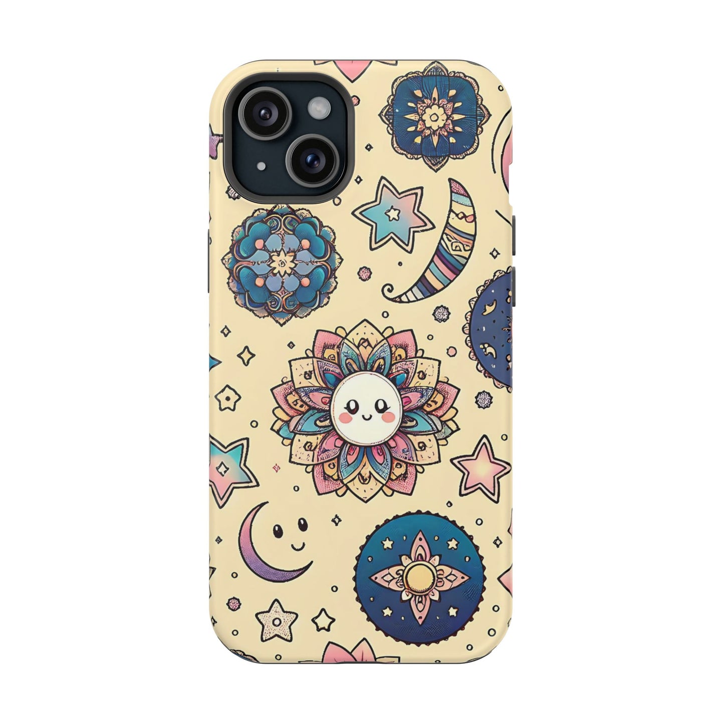 Celestial flowers MagSafe Tough Iphone Case