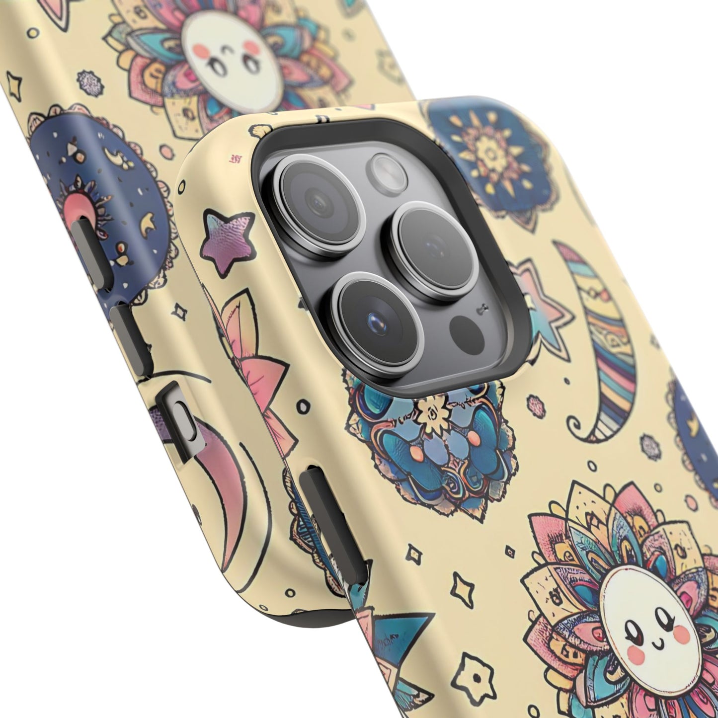 Celestial flowers MagSafe Tough Iphone Case