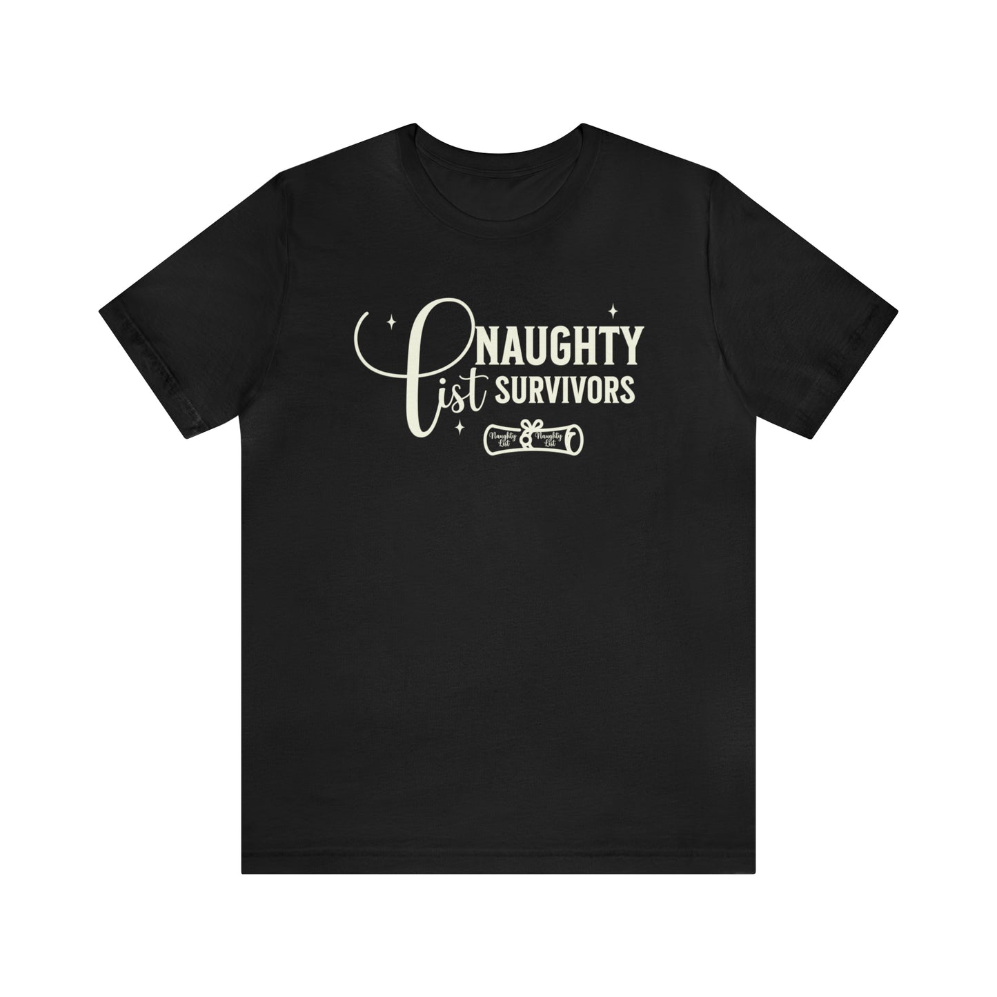 Naughty list survivors, christmas shirt, matching shirt, christmas family shirt