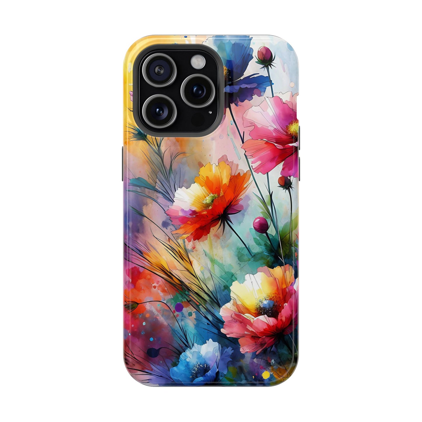 Flowers Style MagSafe Tough Iphone Case