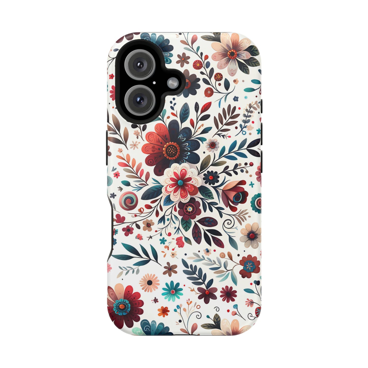 Boho flowers MagSafe Tough Iphone Case