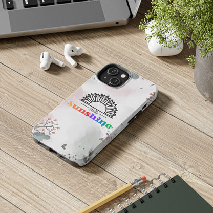 Hello sunshine iPhone case, Tough Phone Cases