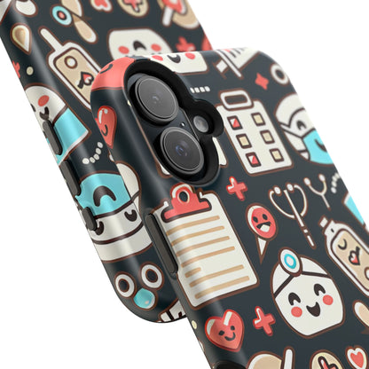 Kawai nurse MagSafe Tough Iphone Case