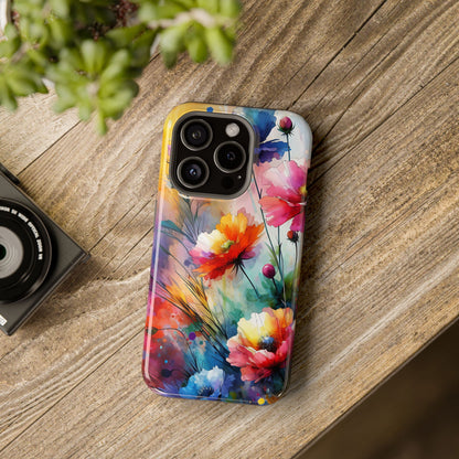 Flowers Style MagSafe Tough Iphone Case