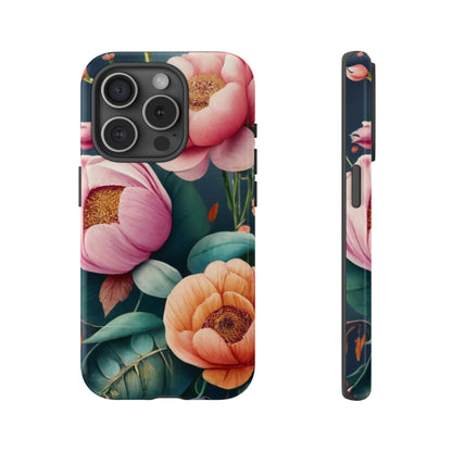 wildflower phone case, flower iphone case, flower Samsung case