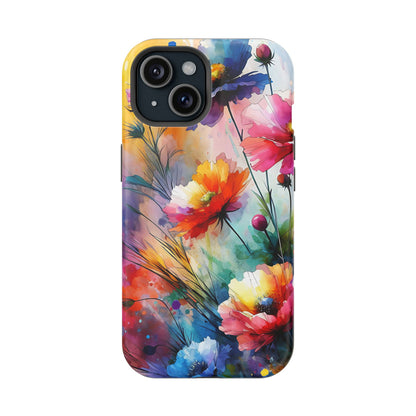 Flowers Style MagSafe Tough Iphone Case