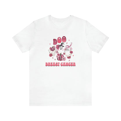 boo breast cancer, halloween shirt, breast cancer awareness